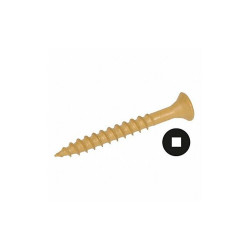 Manufacturer Varies WOOD SCR CSK82 SQ ST ZP,#6x1/2L,PK100 U25140.013.0050