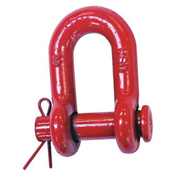 Crosby D-Shackle,3,000 lb Load Cap,Carbon Steel 1018883