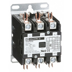 Square D DefPurposeMagContactor,110/120VAC,3P,40A 8910DPA43V02