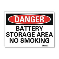 Lyle Danger Sign,10inx14in,Reflctv Sheeting U3-1127-RD_14X10