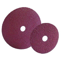 Norton Abrasives Fiber Disc,4 1/2 in Dia,7/8in Arbor,PK25 66623353314