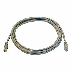 Monoprice Patch Cord,Cat 5e,Booted,Gray,10 ft. 3386