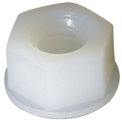 Sim Supply Lock Nut,Nylon,#8-32,0.230",0.335",PK25  0700832LN