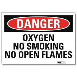 Lyle Danger Sign,10inx14in,Reflctv Sheeting U3-1898-RD_14X10