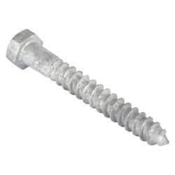 Sim Supply Hex Lag Screw,3/8",Galvanize,3"L,PK50  U08450.037.0300