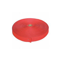 Bulk-Strap Webbing,Polypropylene,1" W,Red P01300R