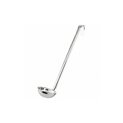 Crestware Ladle,10 in L,Silver OPL03