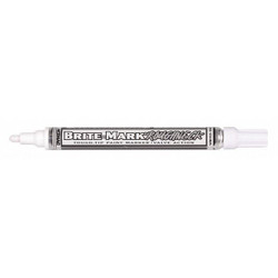 Dykem Paint Marker,White,Medium Tip 84203