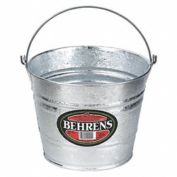 Behrens Bucket,1 1/4 gal,Silver 1205