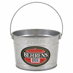 Behrens Bucket,3/4 gal,Silver B325