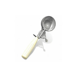 Crestware Disher,2 5/8 in Bowl W,#10 Scoop D10