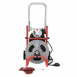 Ridgid Drain Cleaning Machine,Corded,165 RPM K-400 with C-32 IW