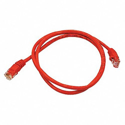 Monoprice Patch Cord,Cat 5e,Booted,Red,3.0 ft. 2134