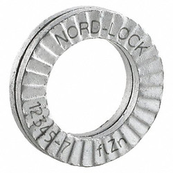 Nord-Lock WdgLkWshr,Stl,#6,0.15inID,0.3inOD,200PK 1207