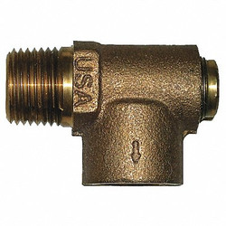 Campbell Nonadjustable Relief Valve,1/2 In,75 psi RV2N-LF