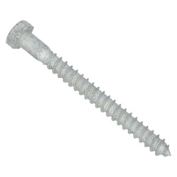 Sim Supply Hex Lag Screw,3/8",Galvanize,4"L,PK50  U08450.037.0400