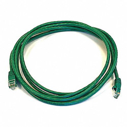 Monoprice Patch Cord,Cat 6,Booted,Green,10 ft. 3438