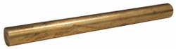 Sim Supply Rod,Brass,360,5/8 Dia x 3 Ft L  BR360/58-36