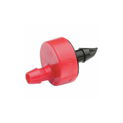 Rain Bird Spot Watring Emitters,Red/Blk,Plstc,PK10 SW20/10PS