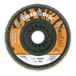 Weiler Fiber Disc,4 1/2 in Dia,5/8in Arbor 97905