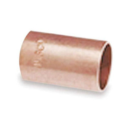 Nibco Coupling without Stop,Wrot Copper,3/4" 601 3/4