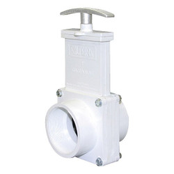 Valterra Gate Valve,2",PVC,IPS 4207GR