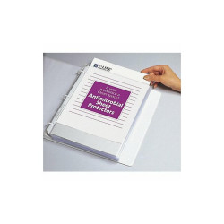 C-Line Products Sheet Protector,Antimicrobial,PK100  62033