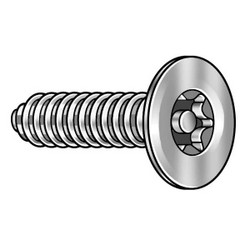 Tamper-Pruf Screws Scrw Sz #8,T15,18-8SS,1/2"L,PK25 91800