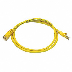 Monoprice Patch Cord,Cat 5e,Booted,Yellow,3.0 ft. 2135
