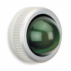 Schneider Electric Pilot Light Lens,25mm,Green,Glass 9001G6
