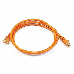 Monoprice Patch Cord,Cat 6,Booted,Orange,3.0 ft. 3413