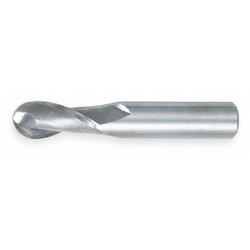 Osg Ball End Mill, 0.25 in, Carbide 402-2500-BN