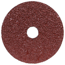 Norton Abrasives Fiber Disc,4 1/2 in Dia,7/8in Arbor,PK25 66623353309