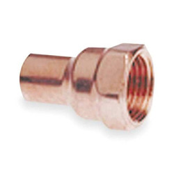 Nibco Adapter,Wrot Copper,3/4" Tube,FTGxFNPT C6032 3/4