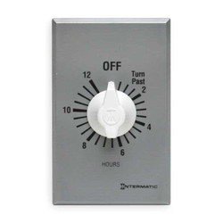 Intermatic Spring-Wound Timer, Silver, 277V AC FF412H