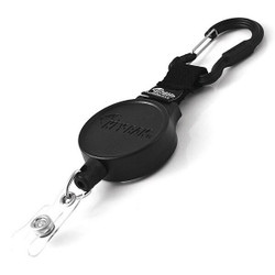Key-Bak Key Reel,Black,Polycarbonate #6CID