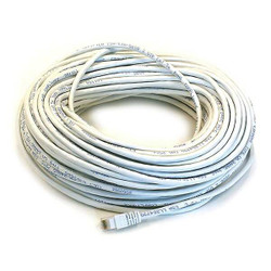 Monoprice Patch Cord,Cat 5e,Booted,White,100 ft. 148