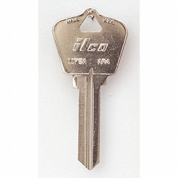 Kaba Ilco Key Blank,Brass,Type AR4,6 Pin,PK10 1179A-AR4