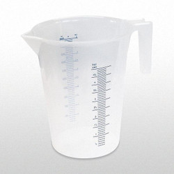 Funnel King Measuring Container,Fixed Spout,5 Quart  94160