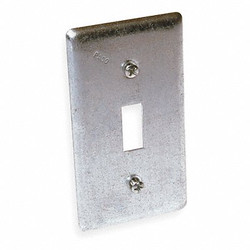 Raco Electrical Box Cover,Toggle Switch,1Gang 865