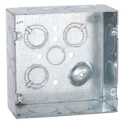 Raco Electrical Box,Square,4-11/16 in. 258