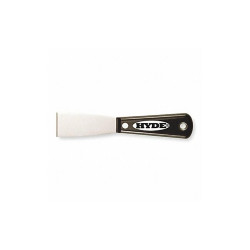 Hyde Putty Knife,Flexible,1-1/2",Carbon Steel 02100