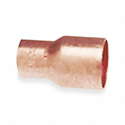 Nibco Reducer,Wrot Copper,3/8"x1/4" Tube,CxC C600 3/8x1/4