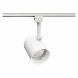Juno Lighting Track Light Head,Cylinder,Wht/Wht,3.5in R501 WHB WH