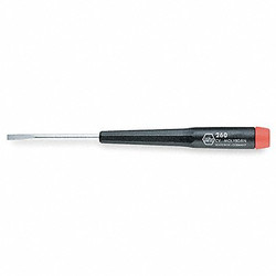 Wiha Prcsion Slotted Screwdriver, 1/8 in 26030