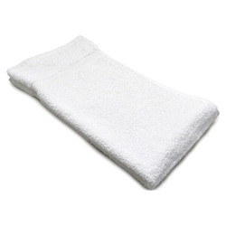 R & R Textile Hand Towel, 16x30 In, White,PK12 X02320