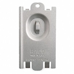 Raco Electrical Box Cover,Masonry,Blank 701FG