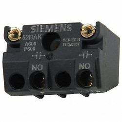 Siemens Contact Block,1NO,30mm 52BAK