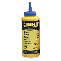 Irwin Marking Chalk Refill,Temporary,Blue,8 Oz 64901