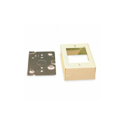 Legrand Shallow Device Box,Ivory,Steel,Boxes V5741